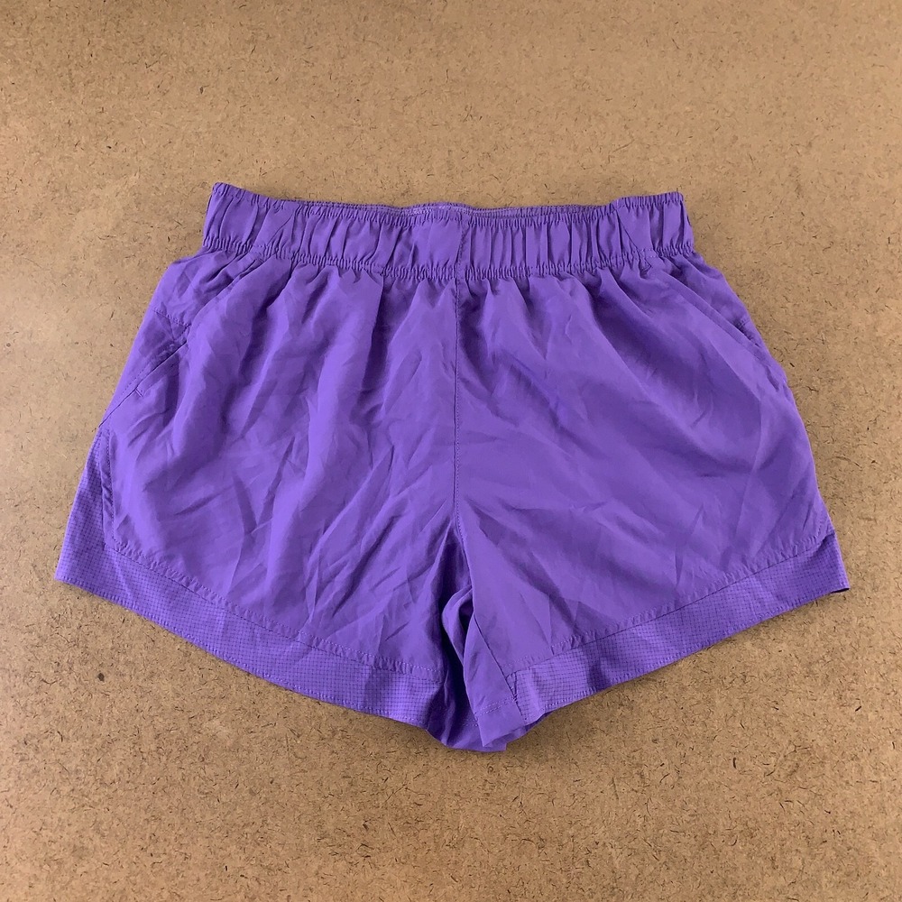 Sexy Basics Women's Size Medium 5" Purple Pocketed Running Athetic Shorts New